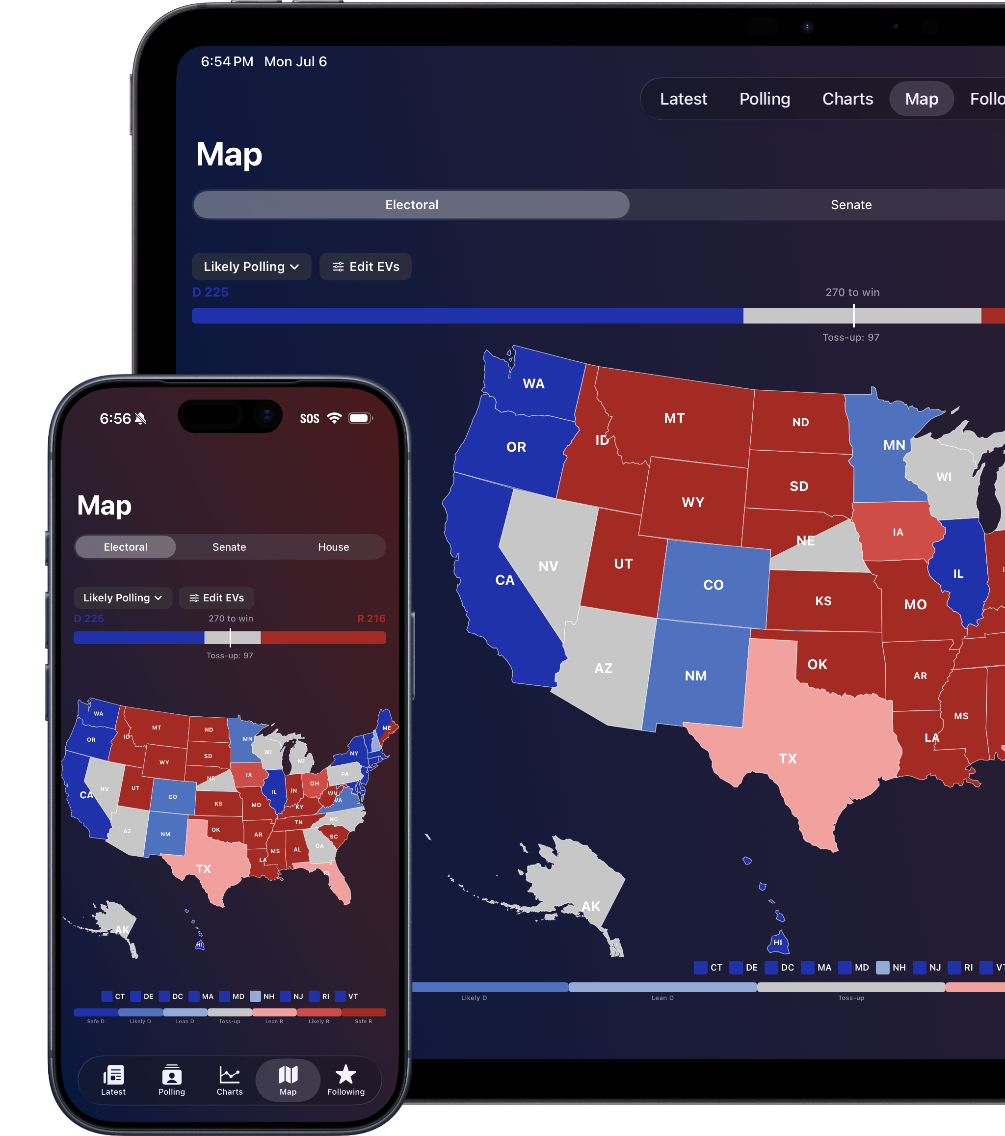 Interactive Electoral Map