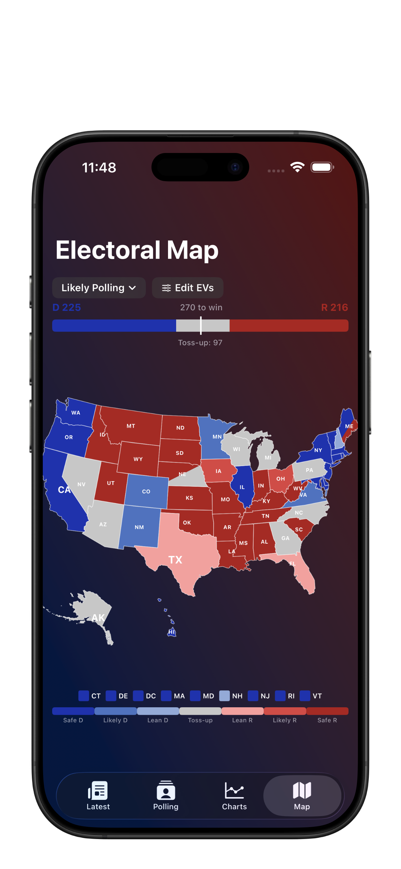 Interactive Electoral Map